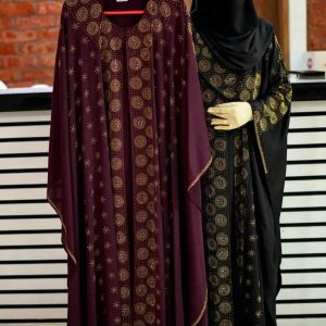 4 Parts Abaya Borka -koliza- colour